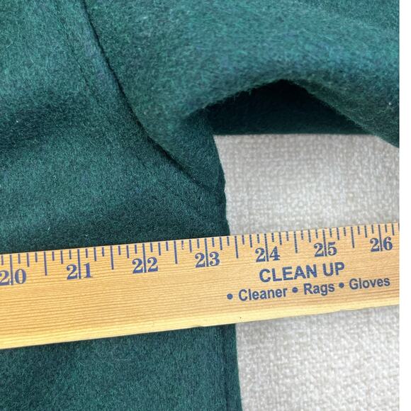 Jofeld Women’s Medium Brown Hooded Wool-Blend Long Sleeve Button Front Jacket - Picture 5 of 7